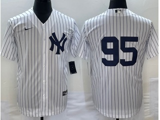 New York Yankees #95 Cool Base Jersey White