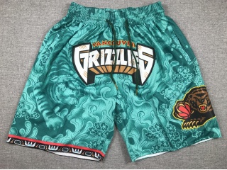 Vancouver Grizzlies Tiger Year Shorts Blue