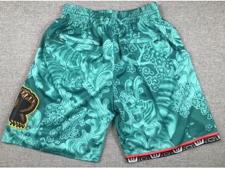Vancouver Grizzlies Tiger Year Shorts Blue 