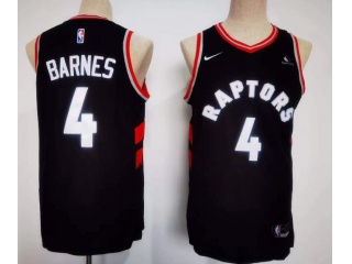 Toronto Raptors #4 Scottie Barnes Jersey Black