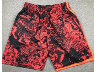 Miami Heat Tiger Year Shorts Red 