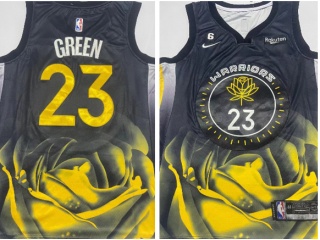 Nike Golden State Warriors #23 Draymond 2022-23 City Jersey Black