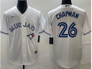 Nike Toronto Blue Jays #26 Matt Chapman Cool Base Jersey White 
