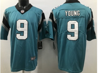 Carolina Panthers #9 Bryce Young Limited Jersey Blue