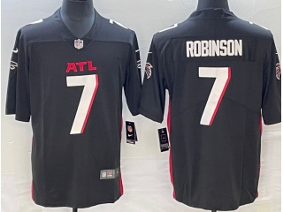 Atlanta Falcons #7 Bijan Robinson Limited Jersey Black 