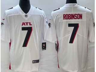 Atlanta Falcons #7 Bijan Robinson Limited Jersey White