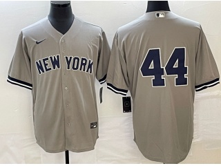 New York Yankees #44 Grey Cool Base Jersey