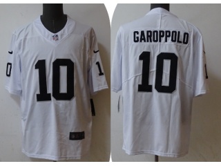 Las Vegas Raiders #10 Jimmy Garoppolo Vapor Limited Jersey White