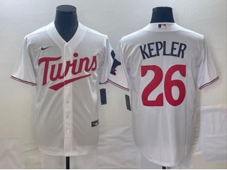 Nike Minnesota Twins #26 Max Keple Cool Base Jersey White