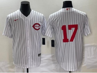 Nike Cincinnati Reds #17 Chris Sabo Field Of Cream Jersey White