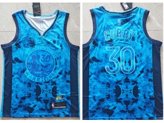 Golden State Warriors #30 Stephen Curry Mvp Jersey Blue