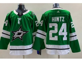 Adidas Dallas Stars #24 Roope Hintz Hockey Jersey Green