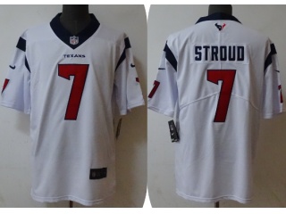 Houston Texans #7  C.J. Stroud Limited Jersey White