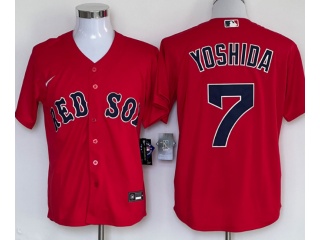 Nike Boston Red Sox #7 Masataka Yoshida Cool Base Jersey Red