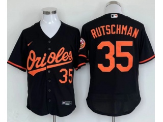 Nike Baltimore Orioles #35 Adley Rutschman Flexbase Jersey Black