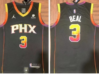 Phoenix Suns #3 Bradley Beal 2022-23 Jersey Black