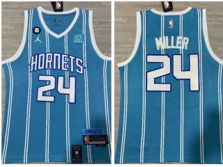 Jordan Charlotte Hornets #24 Brandon Miller Jerseys Teal