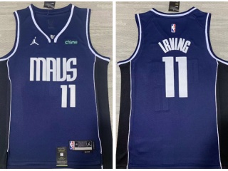 Dallas Mavericks #11 Kyrie Irving Jerseys Blue