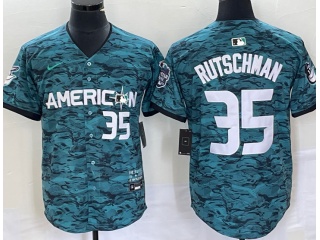 Baltimore Orioles #35 Adley Rutschman 2023 All Star Jerseys Green