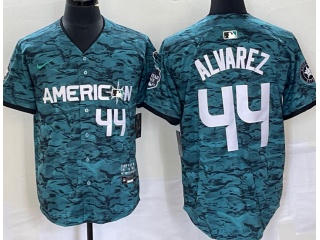 Houston Astros #44 Yordan Alvarez 2023 All Star Jerseys Green