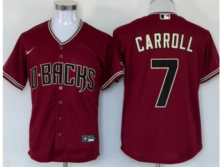 Arizona Diamondbacks #7 Corbin Carroll Cool Base Jersey Red