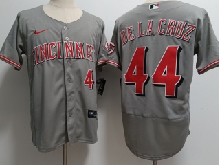 Cincinnati Reds #44 Elly De La Cruz Flexbase Jersey Grey