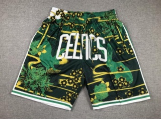 Boston Celtics Rabbit Year Throwback Short Green