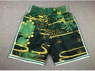 Boston Celtics Rabbit Year Throwback Short Green