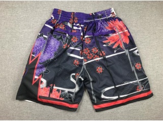 Toronto Raptors Rabbit Year Throwback Short Purple