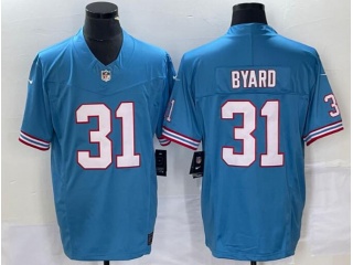 Tennessee Titans #31 Kevin Byard Throwback Vapor F.U.S.E. Limited Jersey Baby Blue