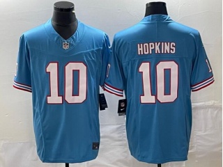 Tennessee Titans #10 DeAndre Hopkins Throwback Vapor F.U.S.E. Limited Jersey Baby Blue