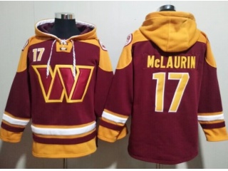 Washington Commanders #17 Terry McLaurin Hoodie Red