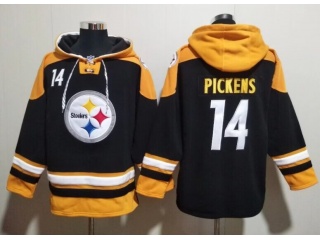Pittsburgh Steelers #14 George Pickensk Hoodie Black