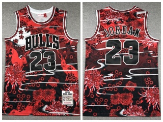 Chicago Bulls #23 Michael Jordan Rabbit Year Jersey Red