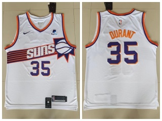 Nike Phoenix Suns #35 Kevin Durant Jersey 2023 White