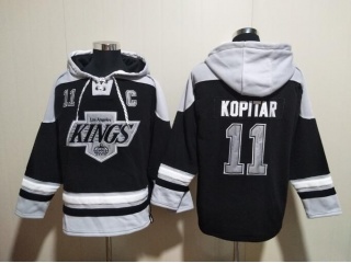 Los Angeles Kings #11 Anze Kopitar Hoodie Black KINGS