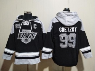 Los Angeles Kings #99 Wayne Gretzky Hoodie Black KINGS