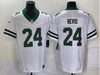 Philadelphia Eagles #24 Darrelle Revis Throwback Limited Jersey White