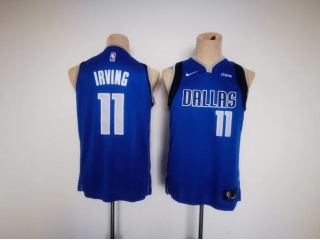 Youth Dallas Mavericks #11 Kyrie Irving Jerseys Blue