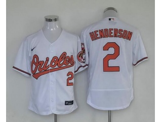 Baltimore Orioles #2 Gunnar Henderson Flexbase Jersey White