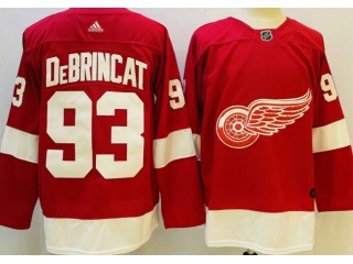 Detroit Red Wings #93 Alex DeBrincat  Hockey Jersey Red