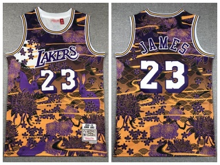 Los Angeles Lakers #23 Lebron James Rabbit Year Jersey