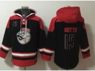 Cincinnati Reds #44 Elly De La Cruz  Hooide Black