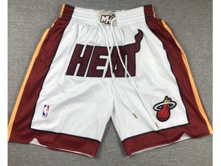 Miami Heat 2023 Shorts White