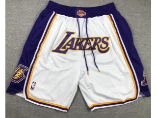 Los Angeles Lakers 2023 Shorts White