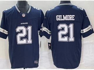 Dallas Cowboys #21 Stephon Gilmore Vapor F.U.S.E. Limited Jersey Blue