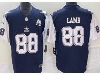 Dallas Cowboys #88 CeeDee Lamb Thanksgiving 3rd Limited Jersey Blue 