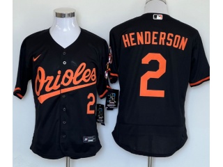 Baltimore Orioles #2 Gunnar Henderson Flexbase Jersey Black