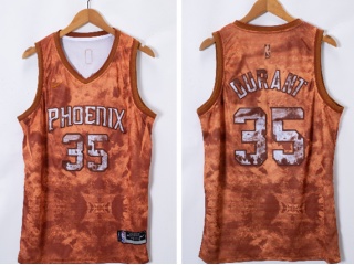Phoenix Suns #35 Kevin Durant Select Series Swingman Jersey Orange 