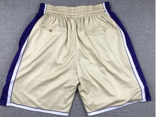 Los Angeles Lakers Hall Of Fame Shorts Yellow 